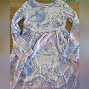 Cat & Jack Swirl Dress - Pink, Purple, White